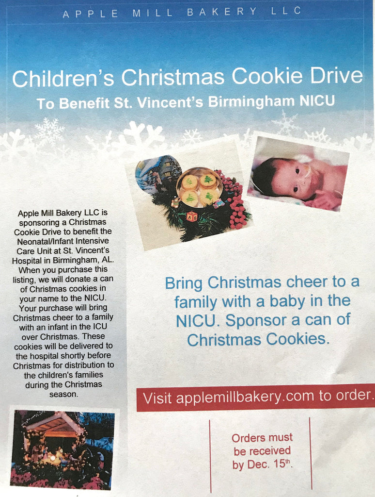 Participate in a Children's Christmas Cookie Drive