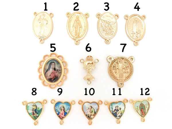 St Therese Gold Catholic Rosary
