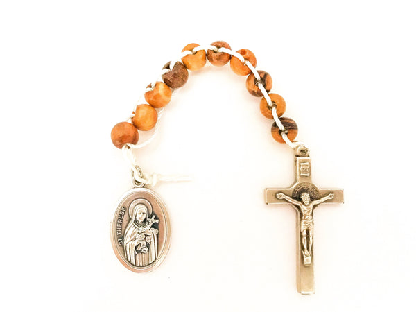 One Decade Rosary (Choose from 50+ Saint Medals)