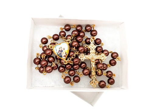 St Anthony Gold Catholic Rosary