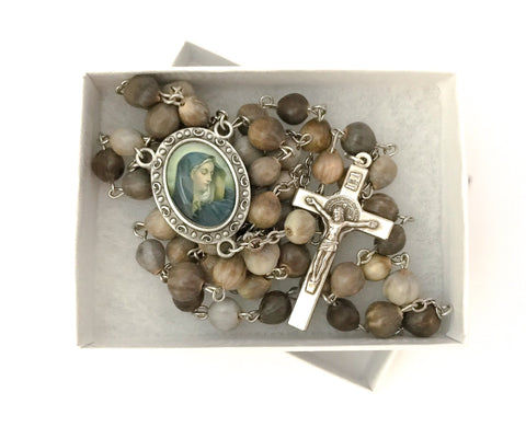 Job's Tears/Mary's Tears Catholic Rosary