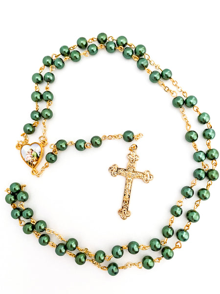 St Joseph Gold Catholic Rosary